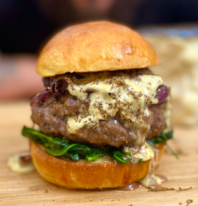 JUCY LUCY AL TARTUFO CON GORGONZOLA DOLCE IGOR